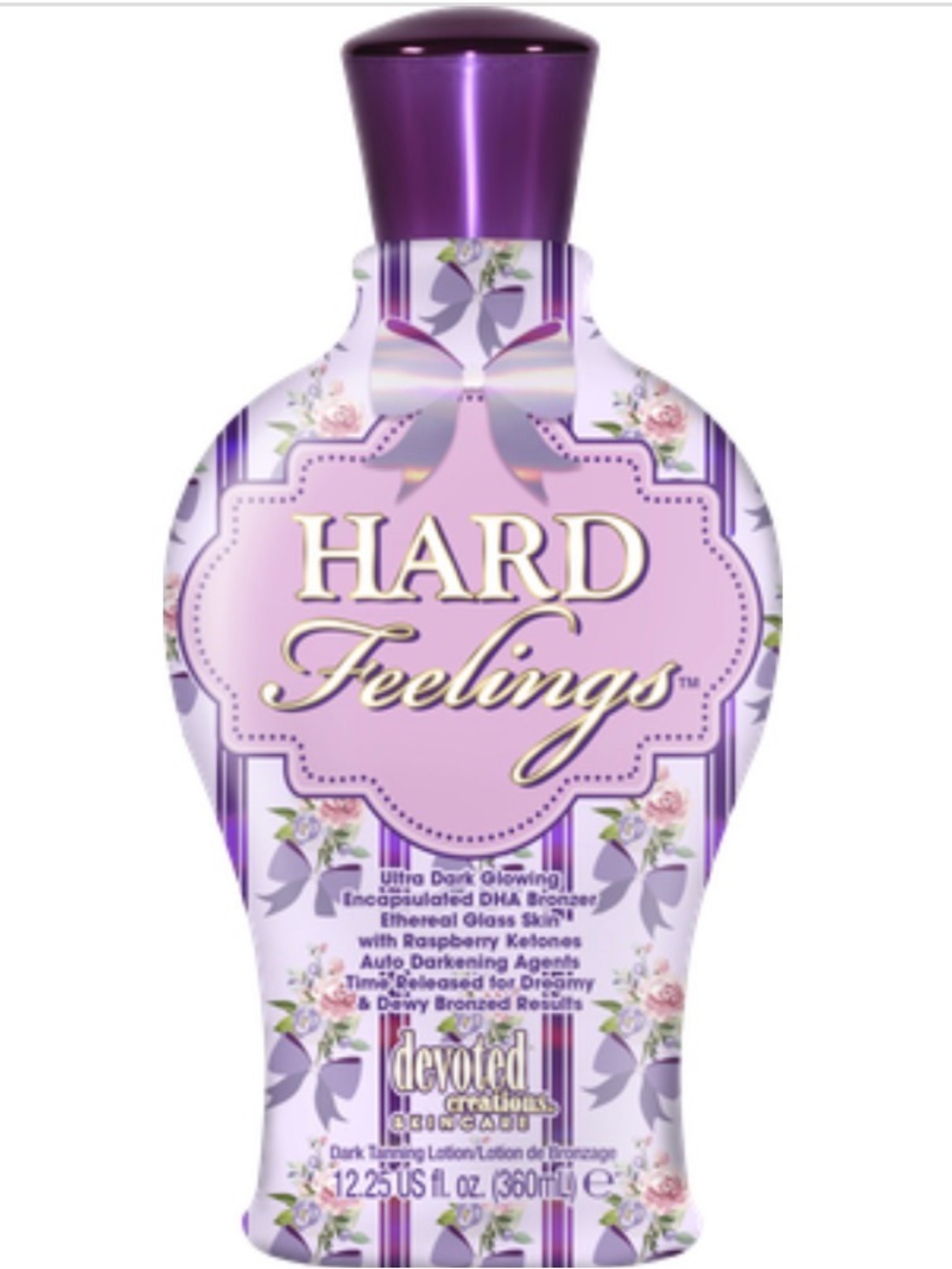 Devoted Creations Hard Feelings Purple Tanning Lotion